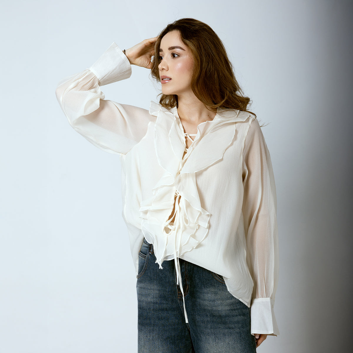 Blusa Carolina beige