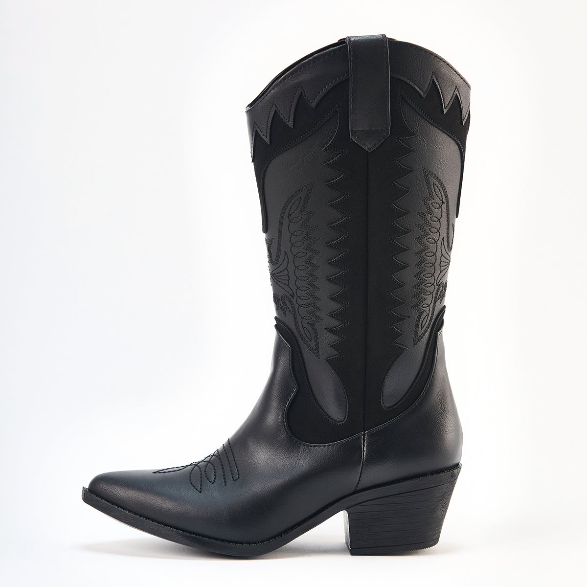 BOTA 8004 MONOCOLOR NEGRO