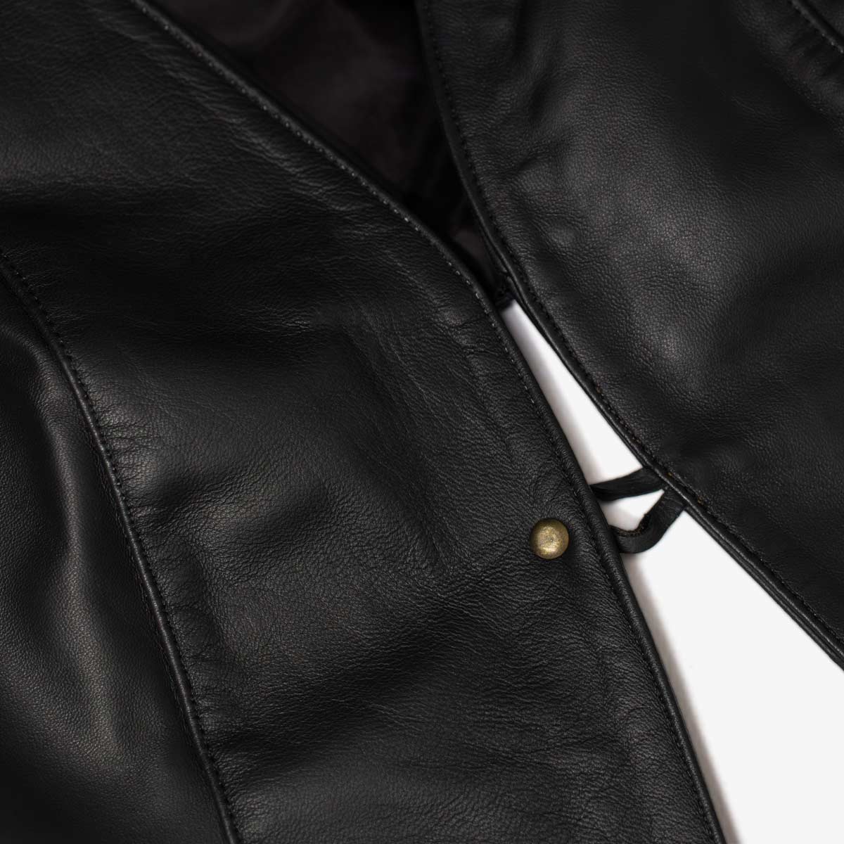 CHALECO PIEL ISABELLA BLACK