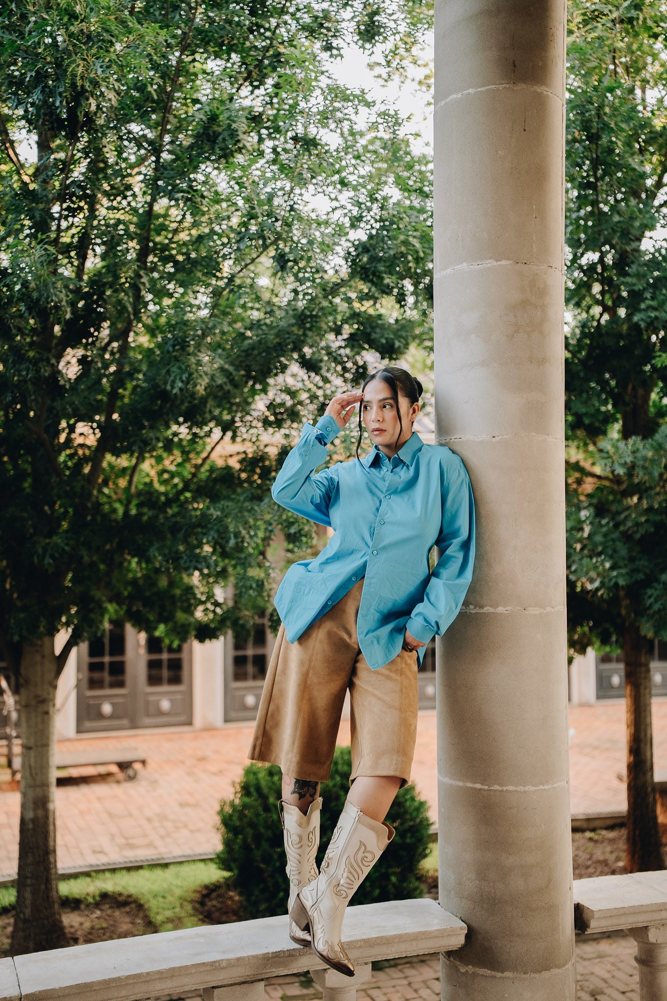 ESCANDINAVO OVERSIZE BLUE