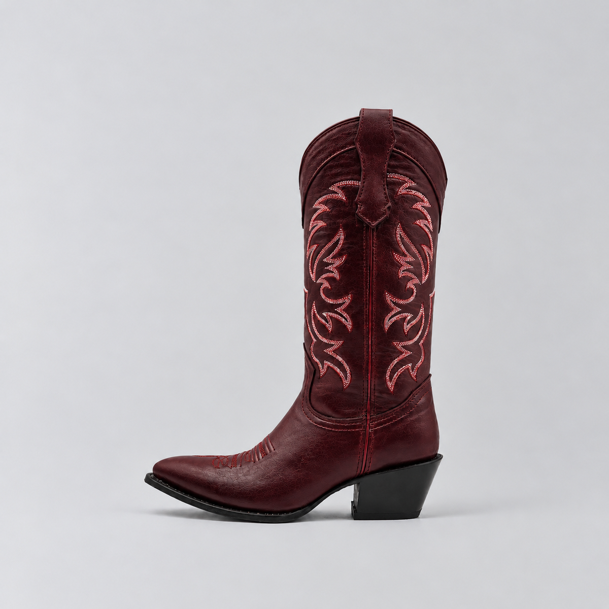 BOTA PIEL 9102 CHERRY