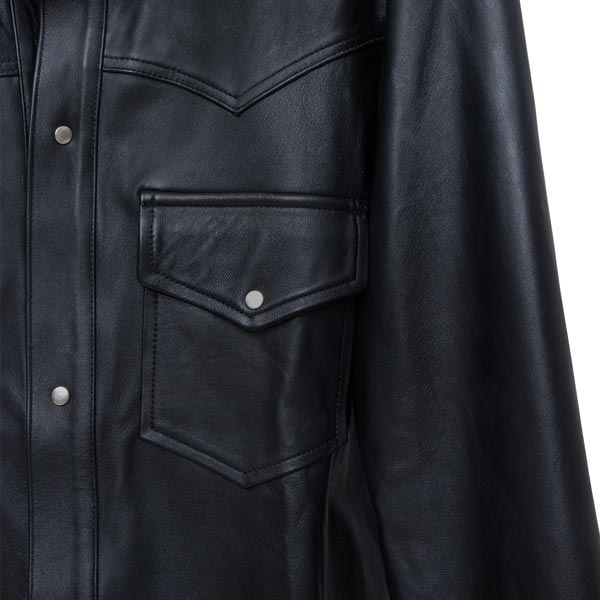 CAMISOLA PIEL UNISEX NEGRO