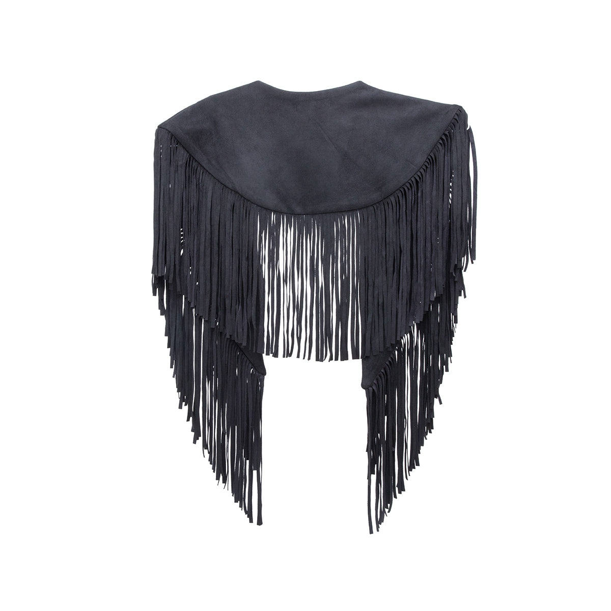 Chaleco barbas Viridiana negro