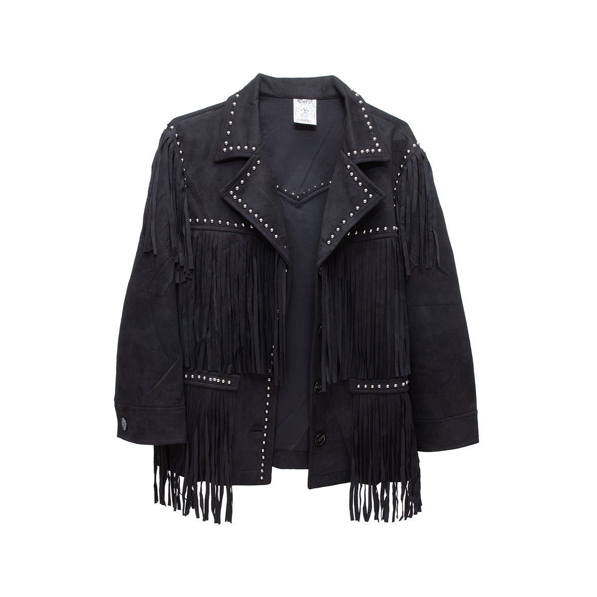 Chamarra barbas María negra