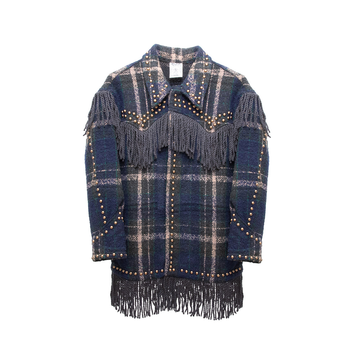 Chamarra barbas Michel multicolor azul