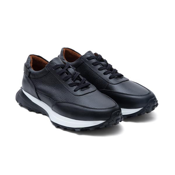 Tennis Caballero Piel 007 Negro