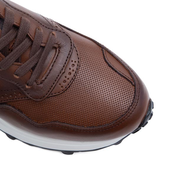 Tennis Caballero Piel 009 Miel