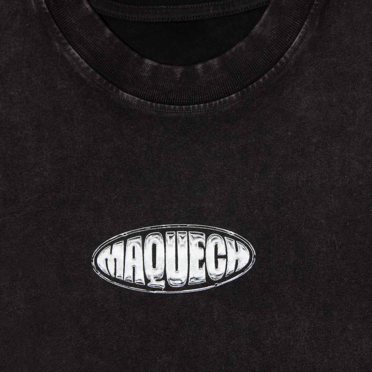 Behind Tshirt Black