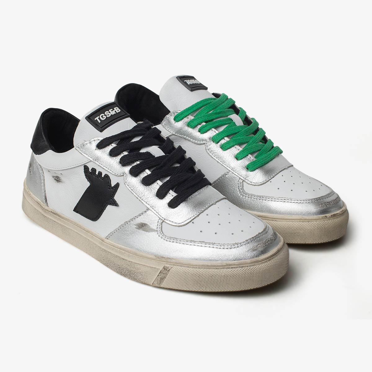 SNEAKER DAMA MONKEY GREEN CRACK