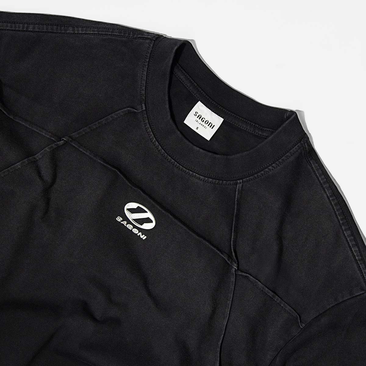 Block Tshirt Black