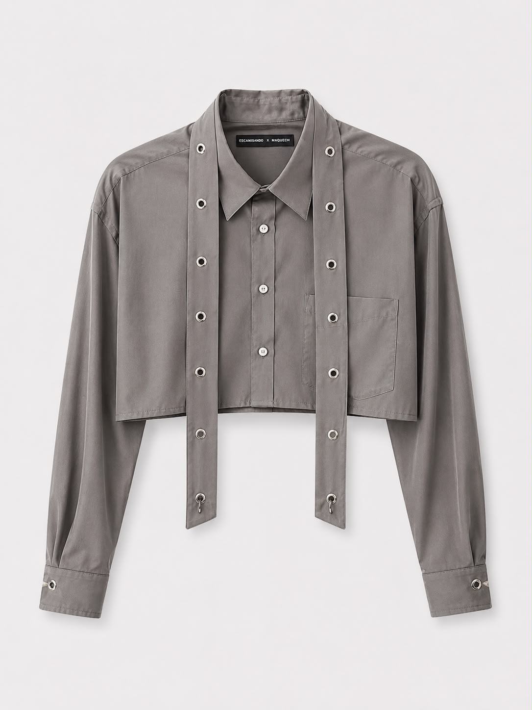 ESCANDINAVO CROP GREY