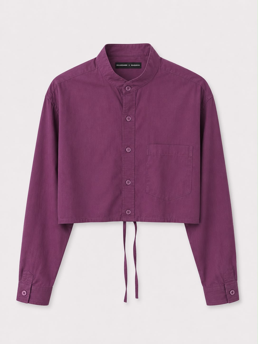 ESCANDINAVO CROP PURPLE BlU