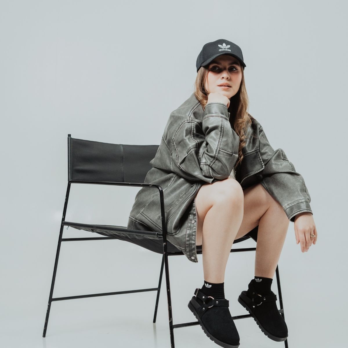 CHAMARRA MALENA GRIS