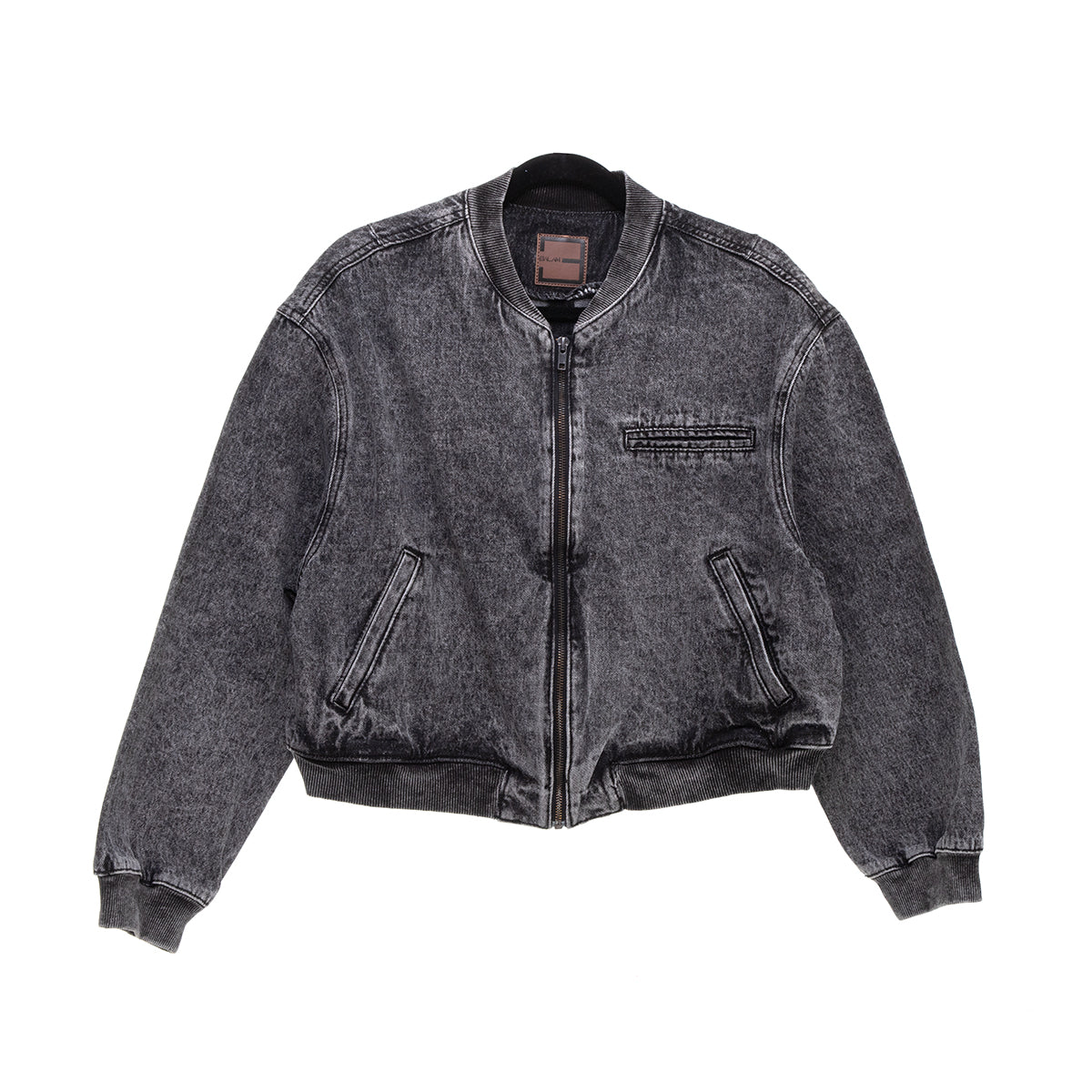CHAMARRA BOMBER GRIS