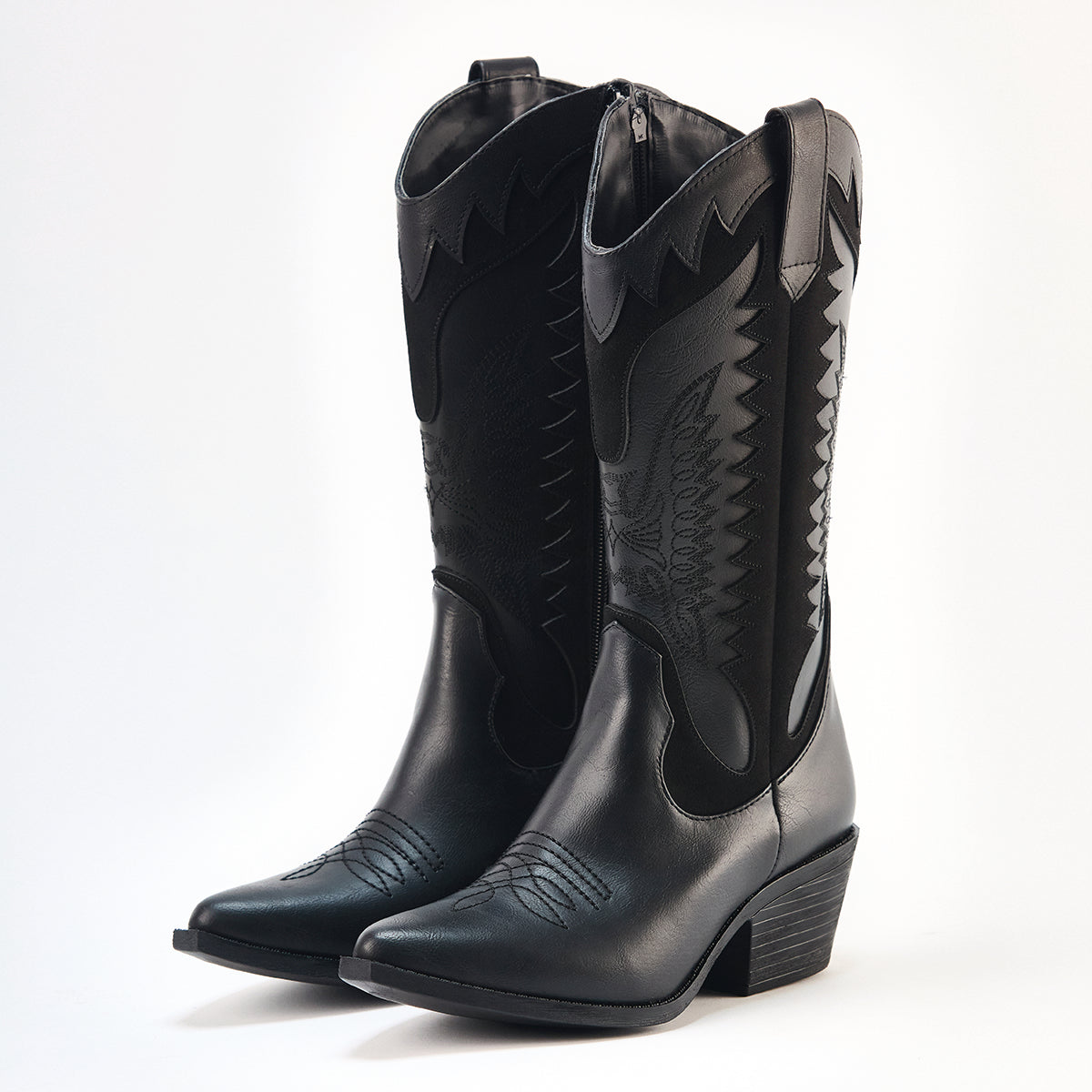 BOTA 8004 MONOCOLOR NEGRO