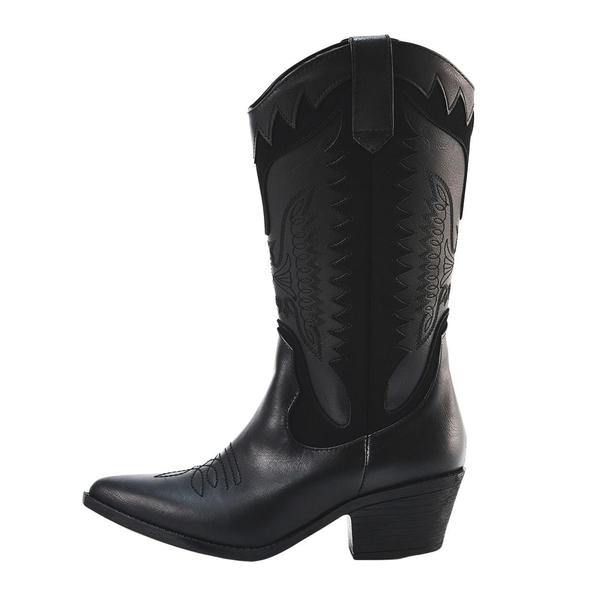 BOTA 8004 MONOCOLOR  NEGRO