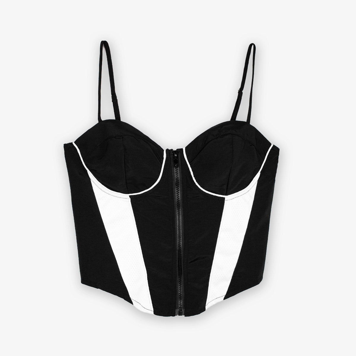 TOP DELTA MULTICOLOR NEGRO