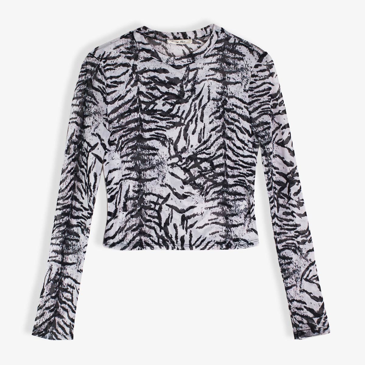TOP LUNA GRIS PRINT