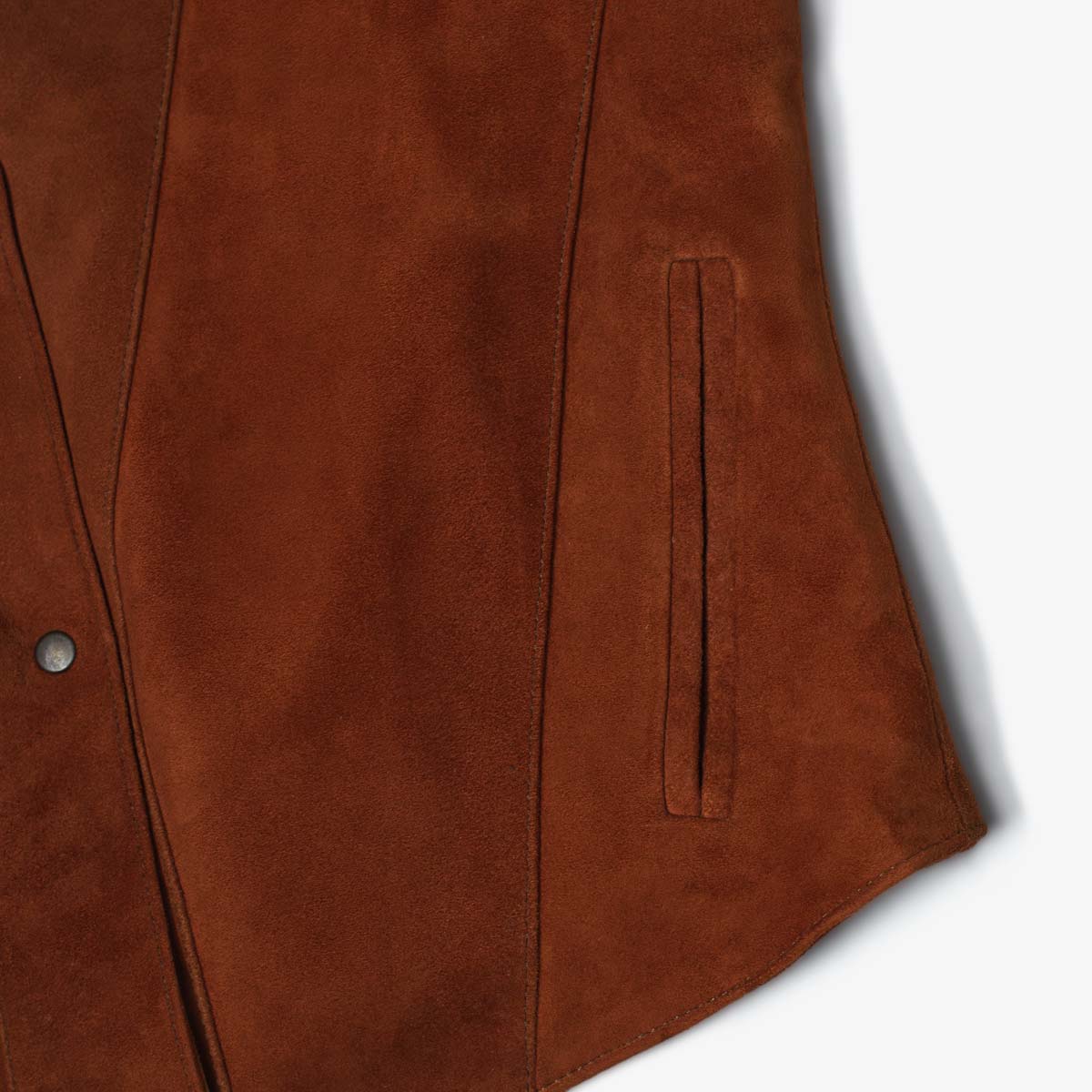 CHALECO ANTE PIEL JULY CAOBA