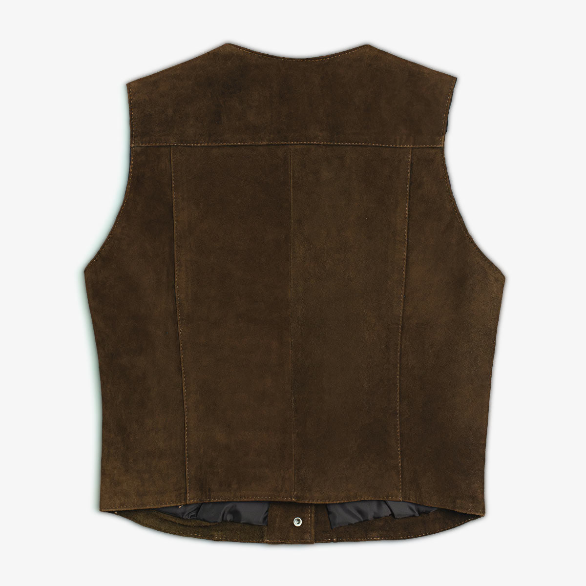 CHALECO ANTE PIEL JULY TABACO