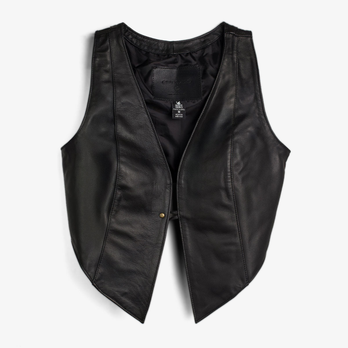 CHALECO PIEL ISABELLA BLACK