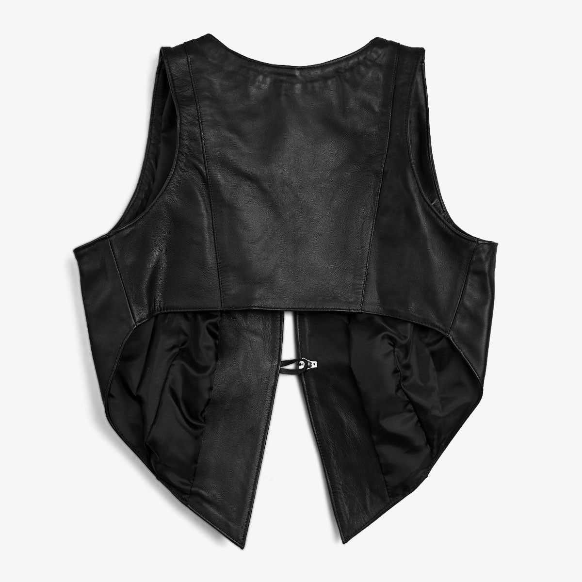 CHALECO PIEL ISABELLA BLACK