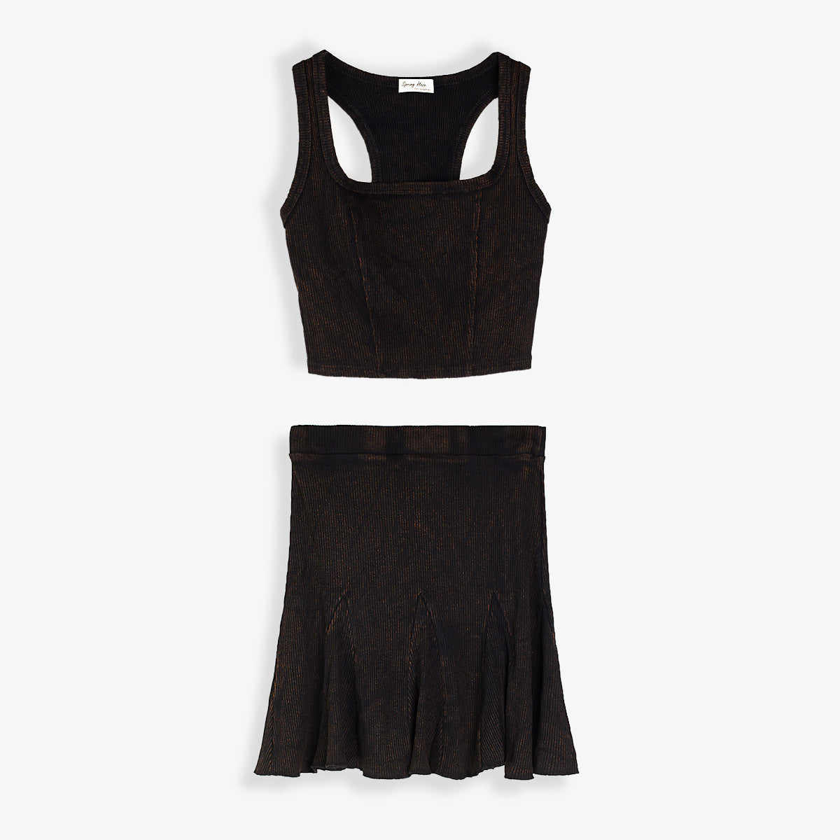 FALDA NOVA NEGRO OXIDADO
