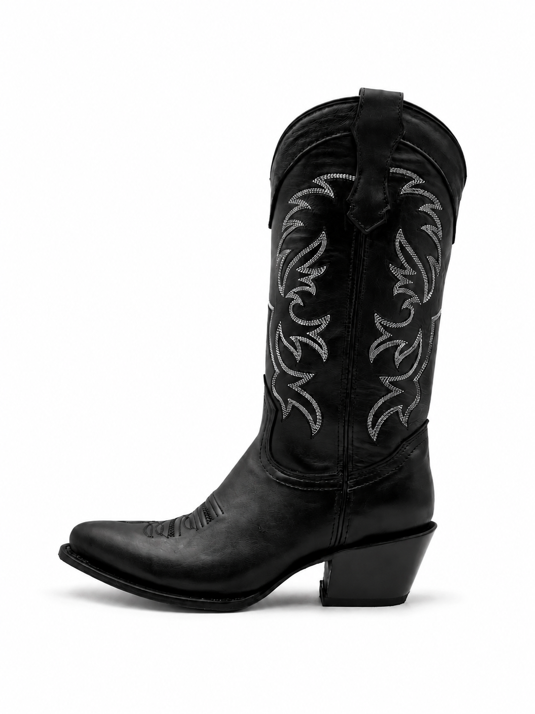 BOTA PIEL 9102 NEGRO