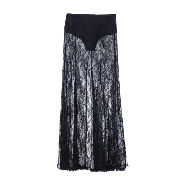 Falda Alicia encaje negra