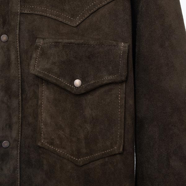 CAMISOLA ANTE PIEL UNISEX CAFÉ