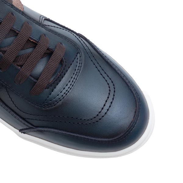 Tennis Caballero Piel  301 Marino