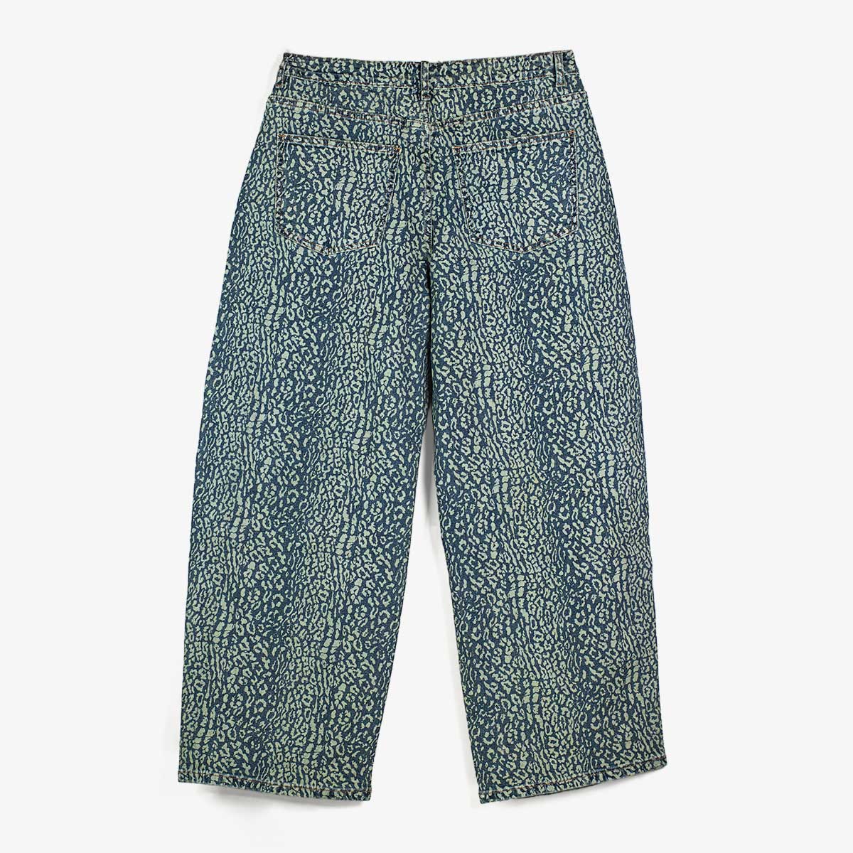 PANTALON ADELE DENIM LEOPARDO