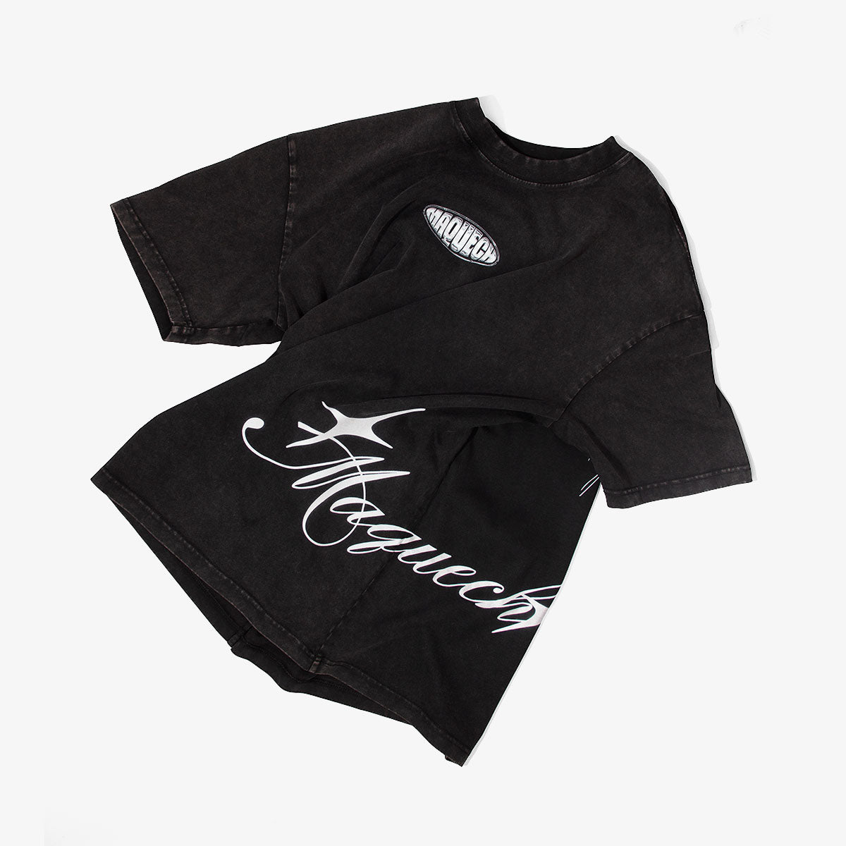 Behind Tshirt Black