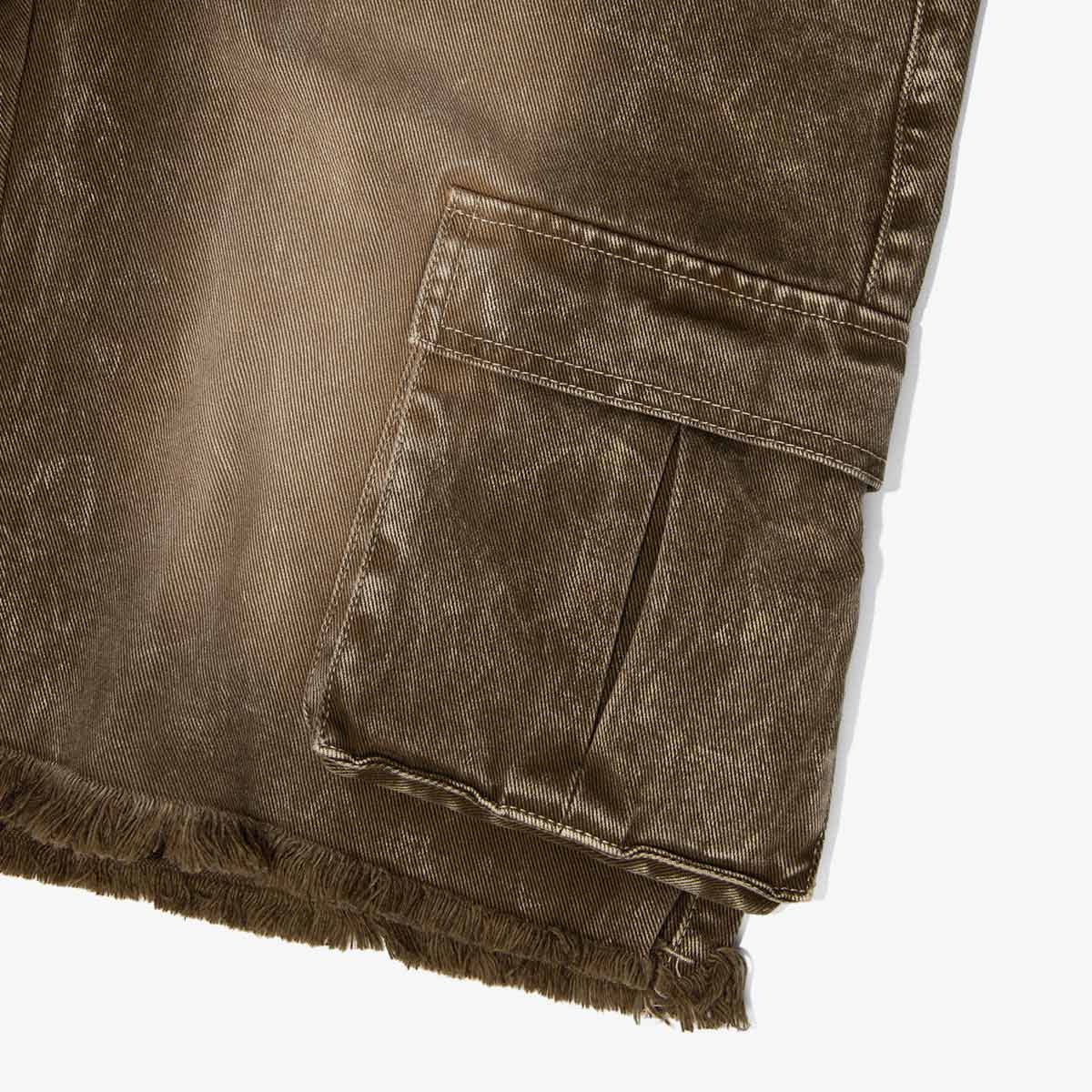 Short Route Denim Brown