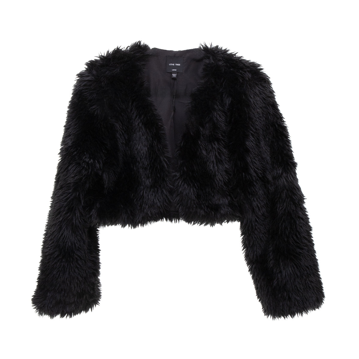 CHAMARRAPELUCHE NEGRA