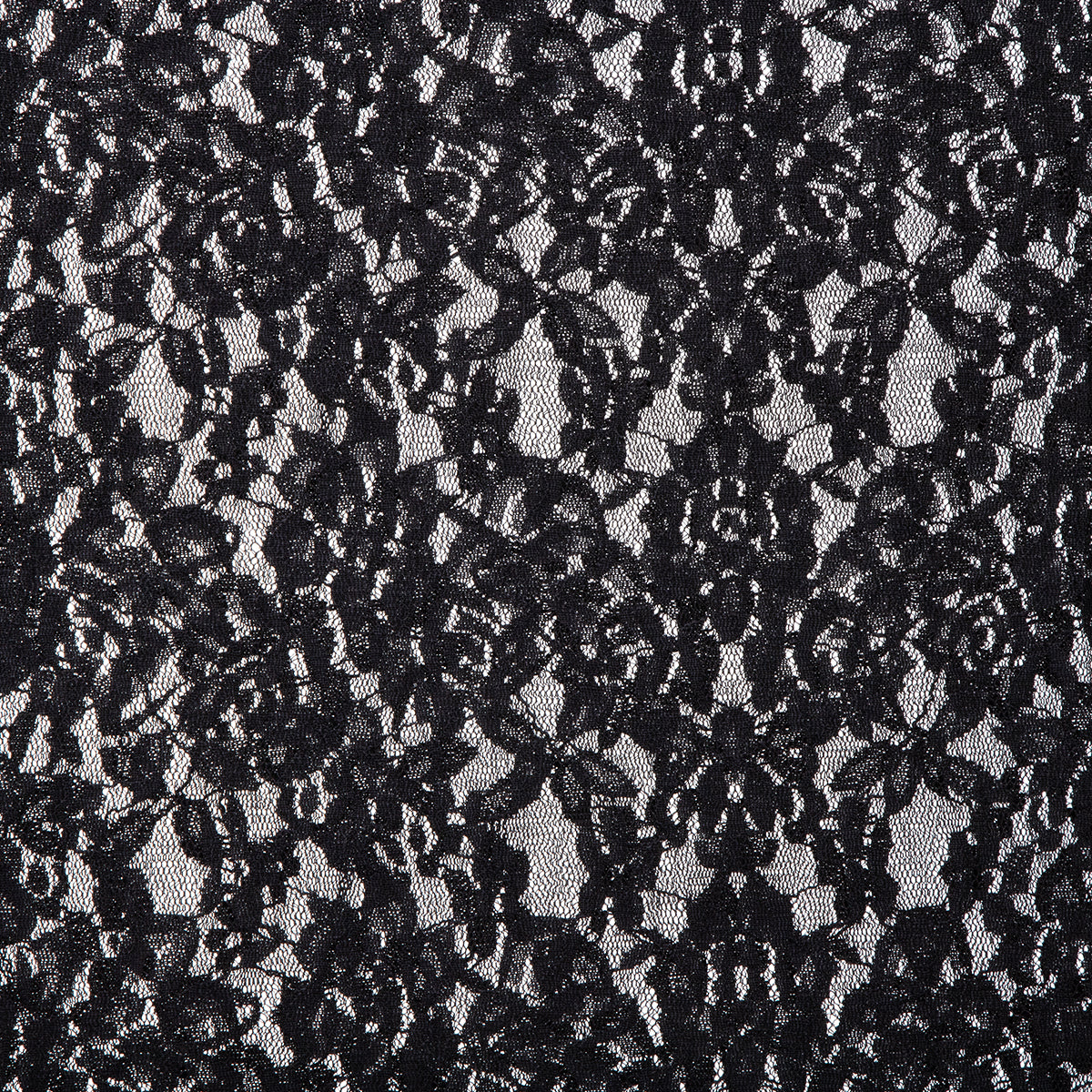 VESTIDO ENCAJE NEGRO