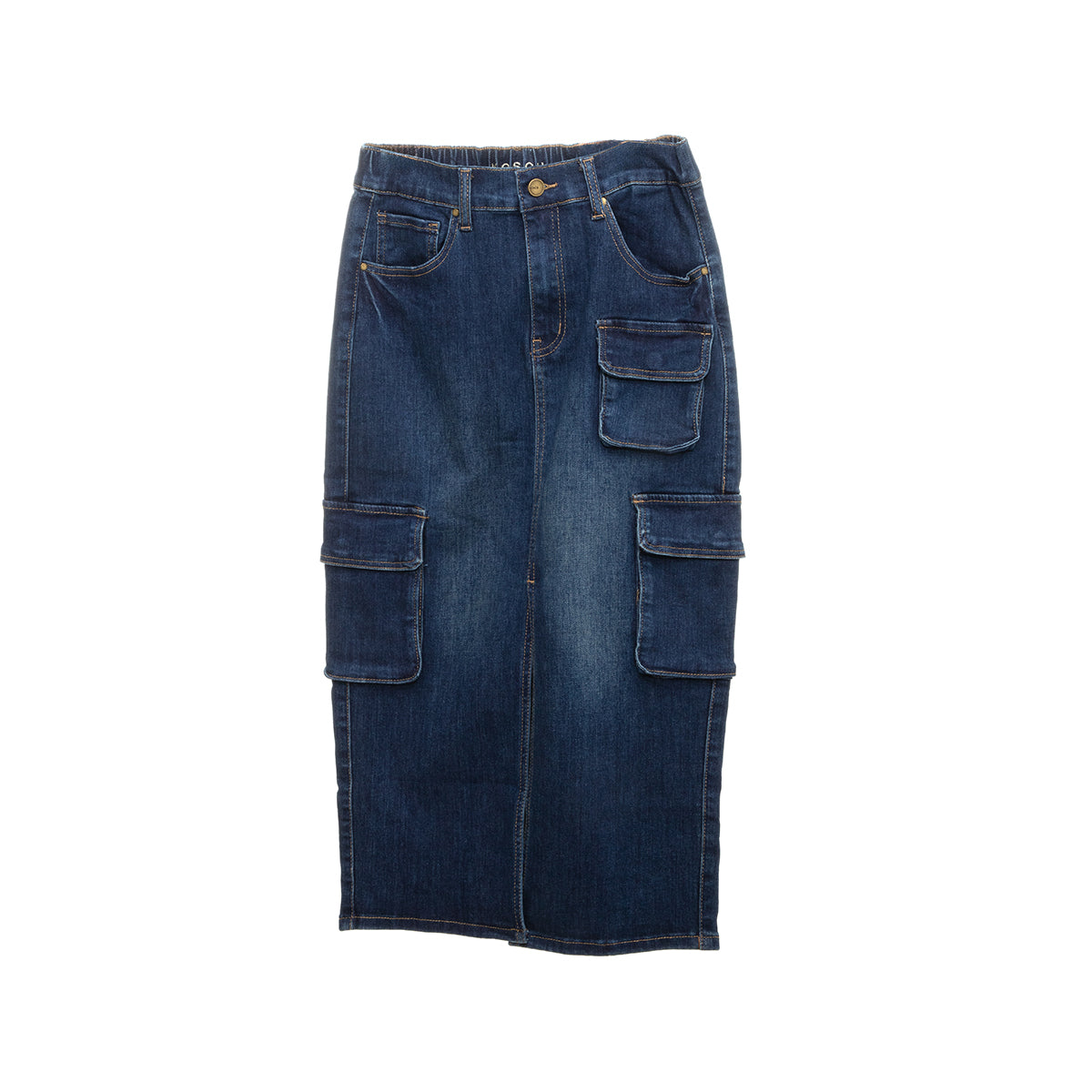 FALDA GRECIA DENIM MEZCLILLA
